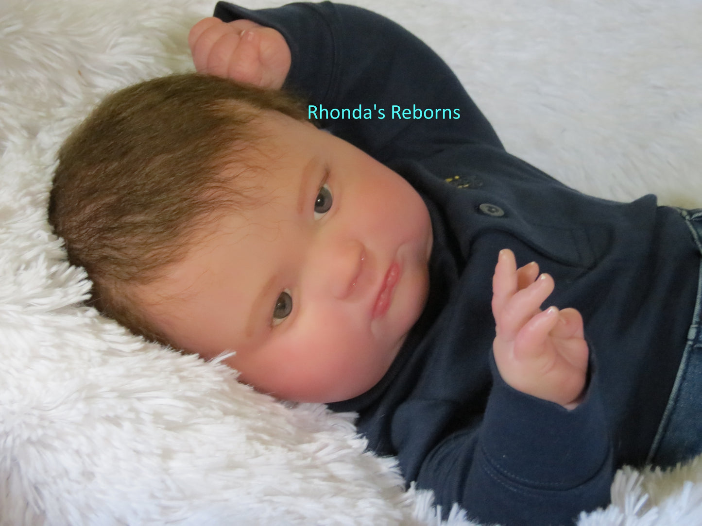 3 month Joseph Awake - Custom Reborn Baby