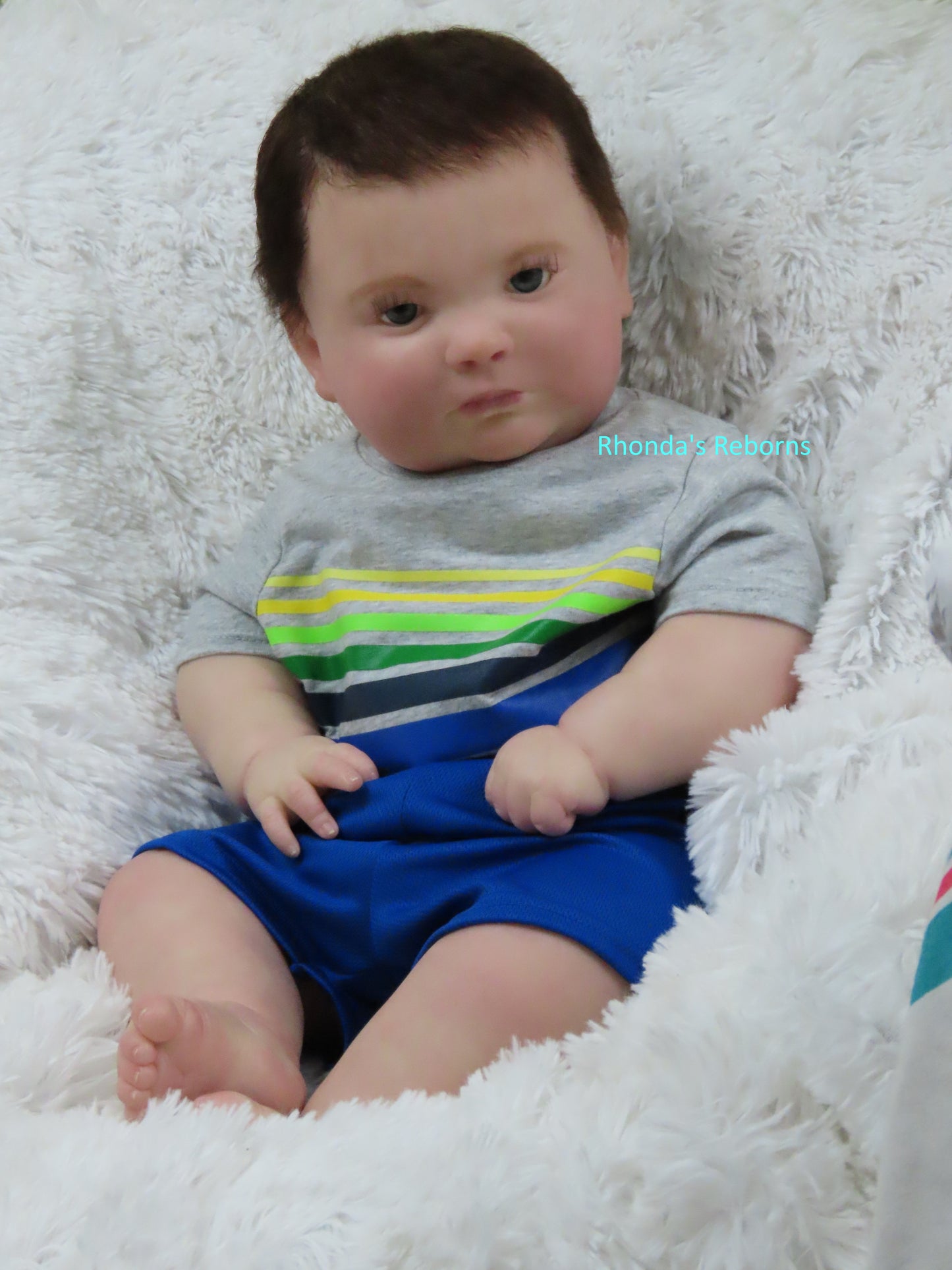 3 month Joseph Awake - Custom Reborn Baby