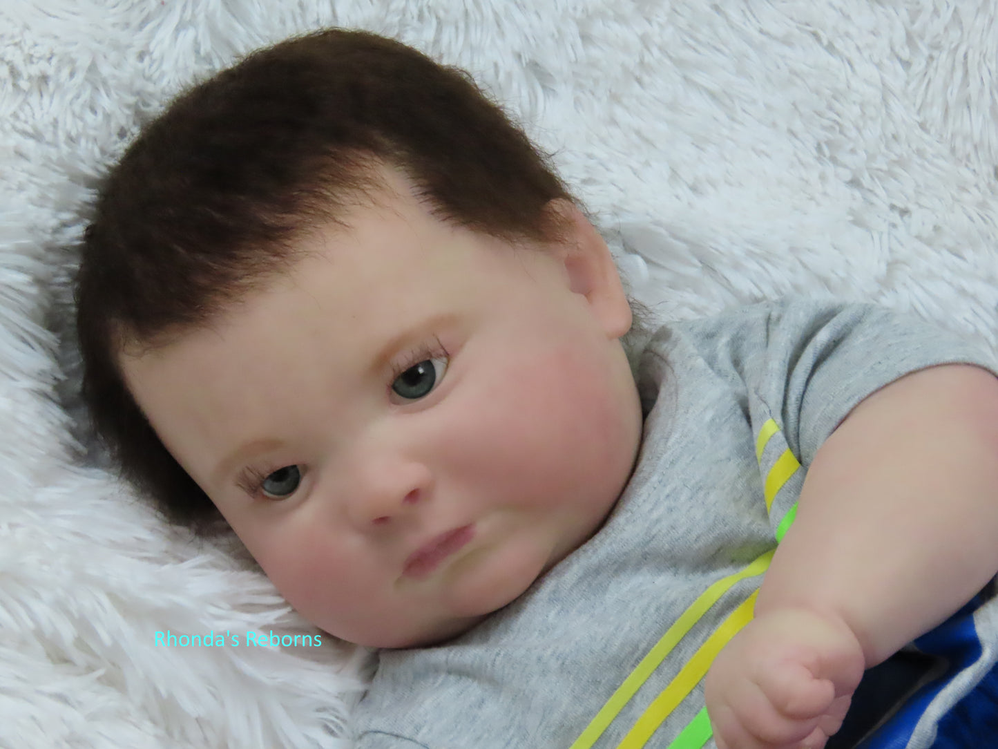3 month Joseph Awake - Custom Reborn Baby
