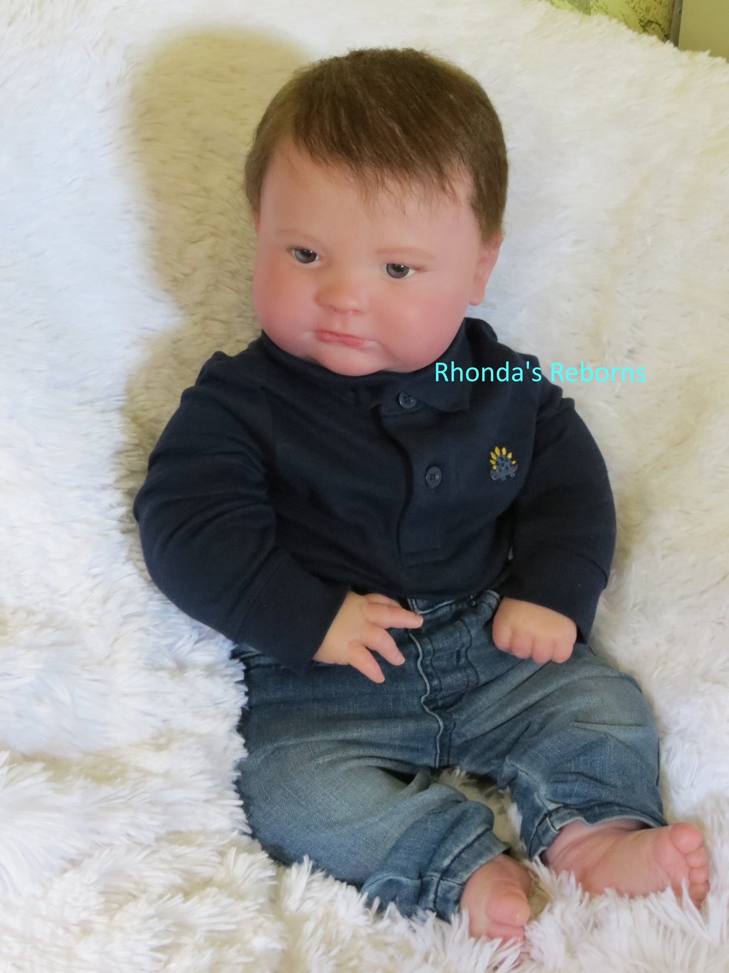3 month Joseph Awake - Custom Reborn Baby