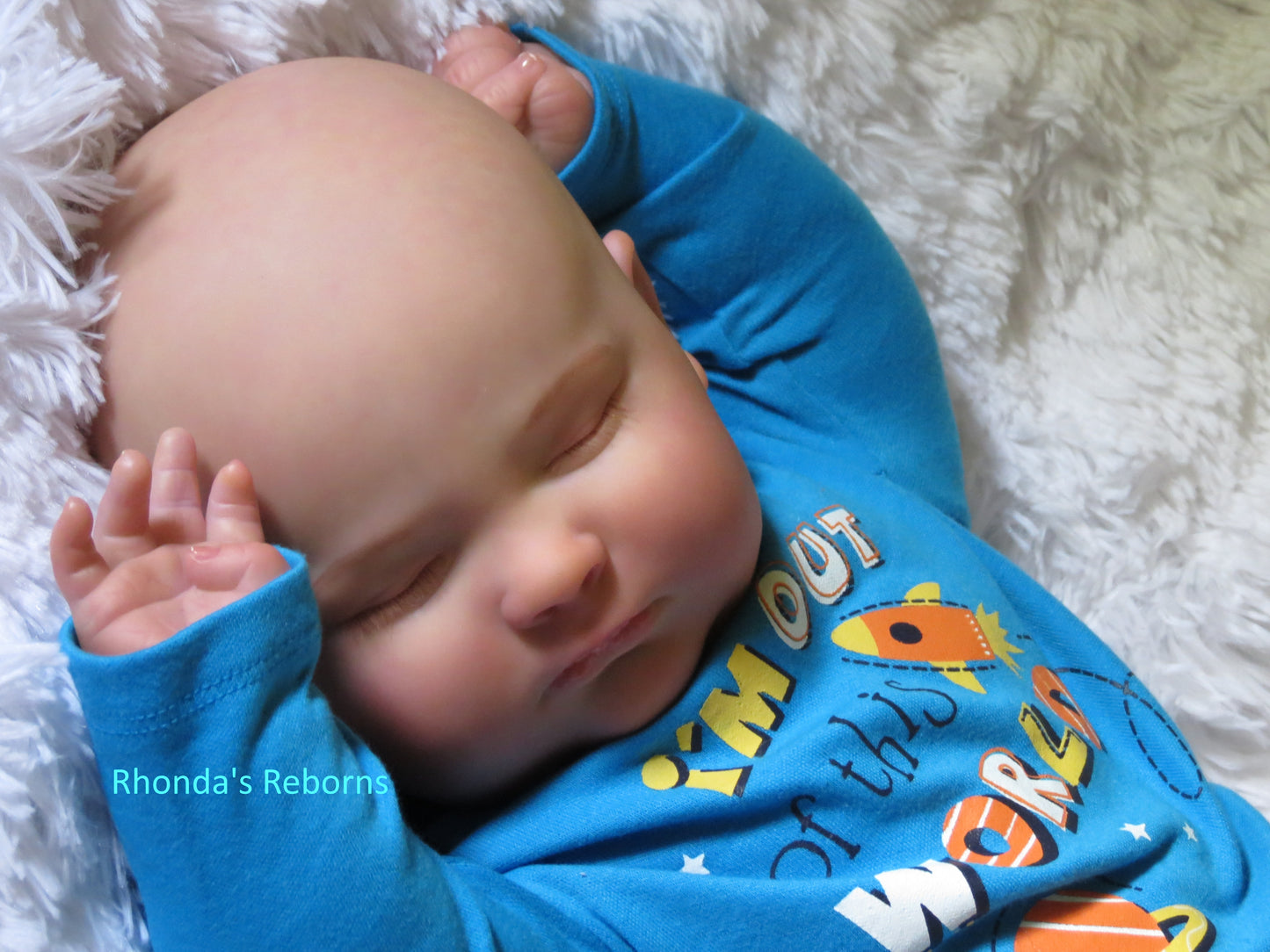 3 month Joseph Sleeping - Custom Reborn Baby