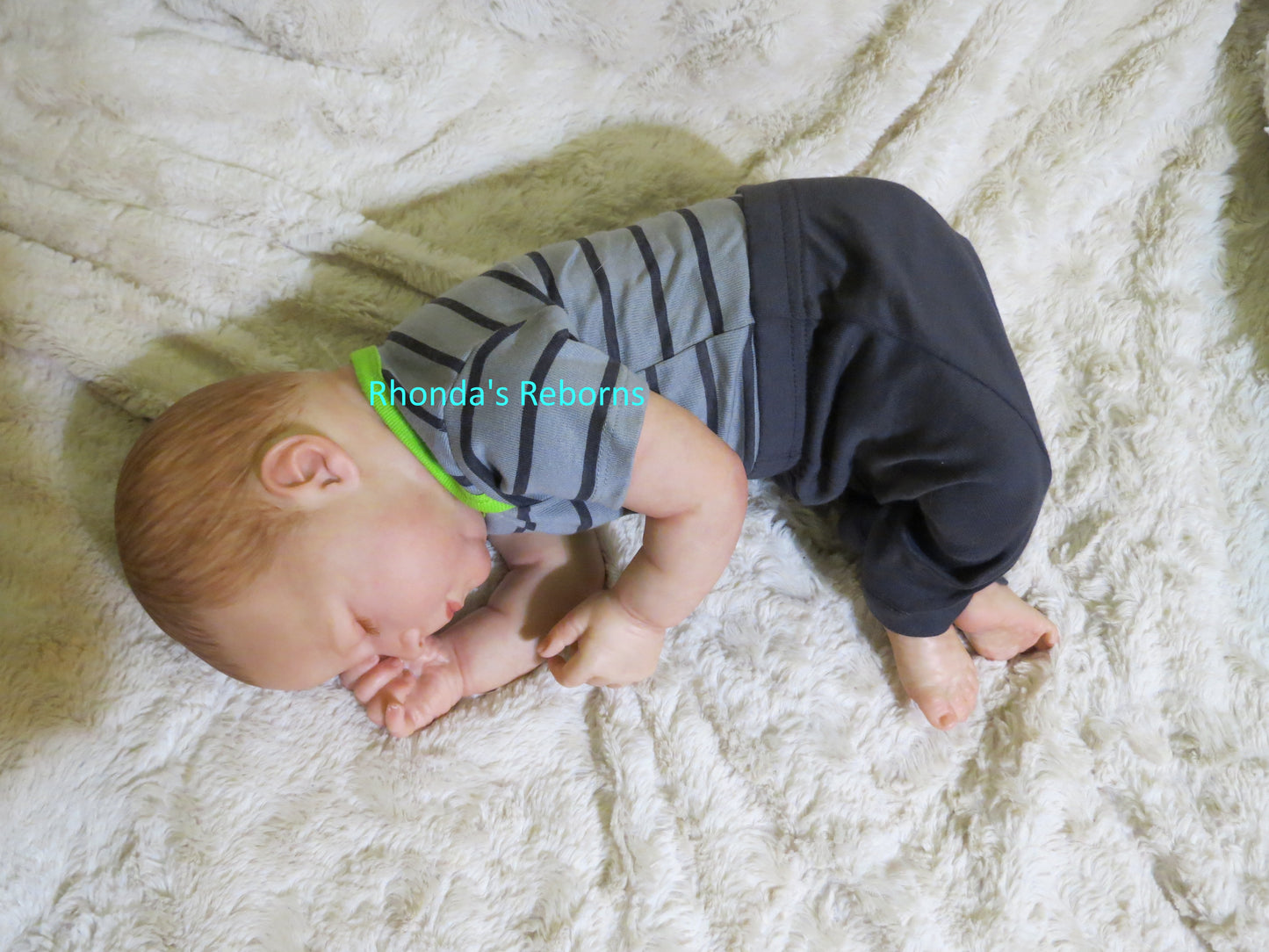Kimberly Sleeping - Custom Reborn Baby