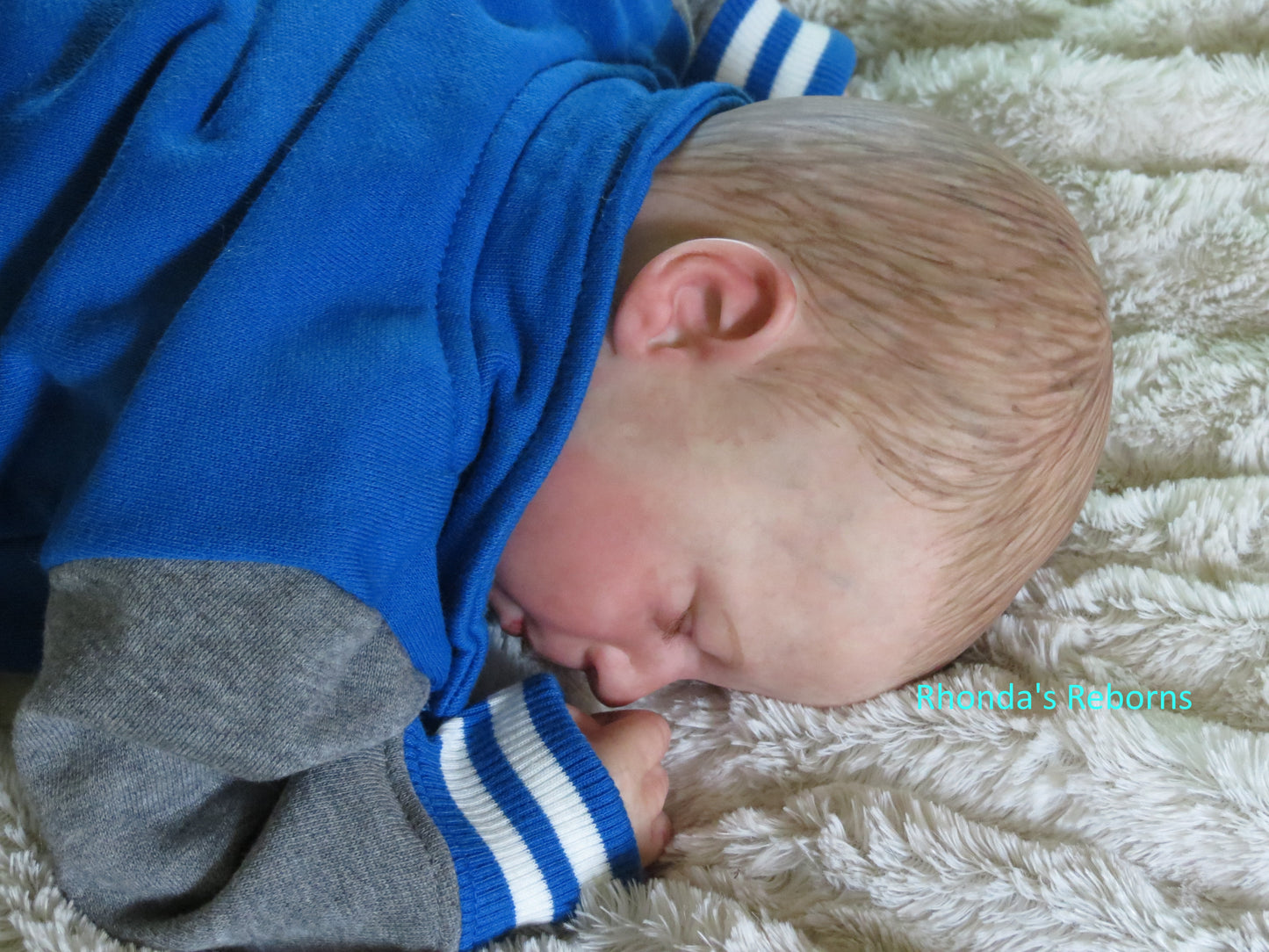 Kimberly Sleeping - Custom Reborn Baby