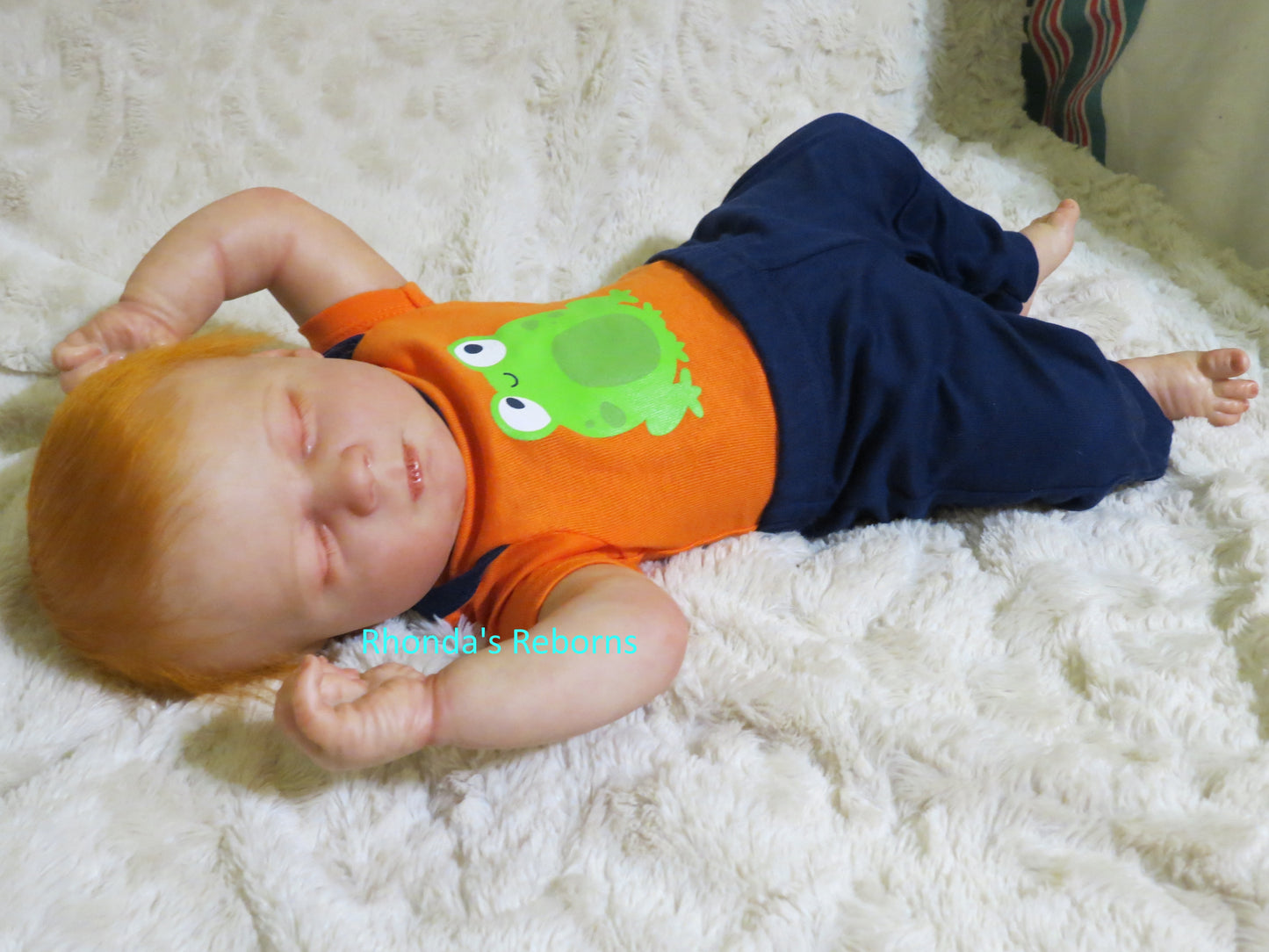 Kimberly Sleeping - Custom Reborn Baby