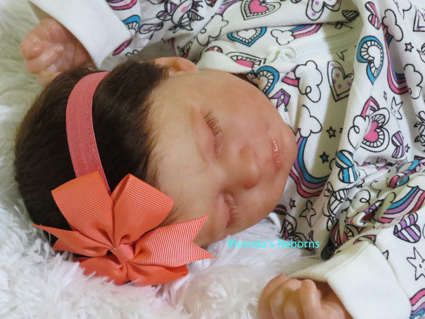 Kimberly Sleeping - Custom Reborn Baby