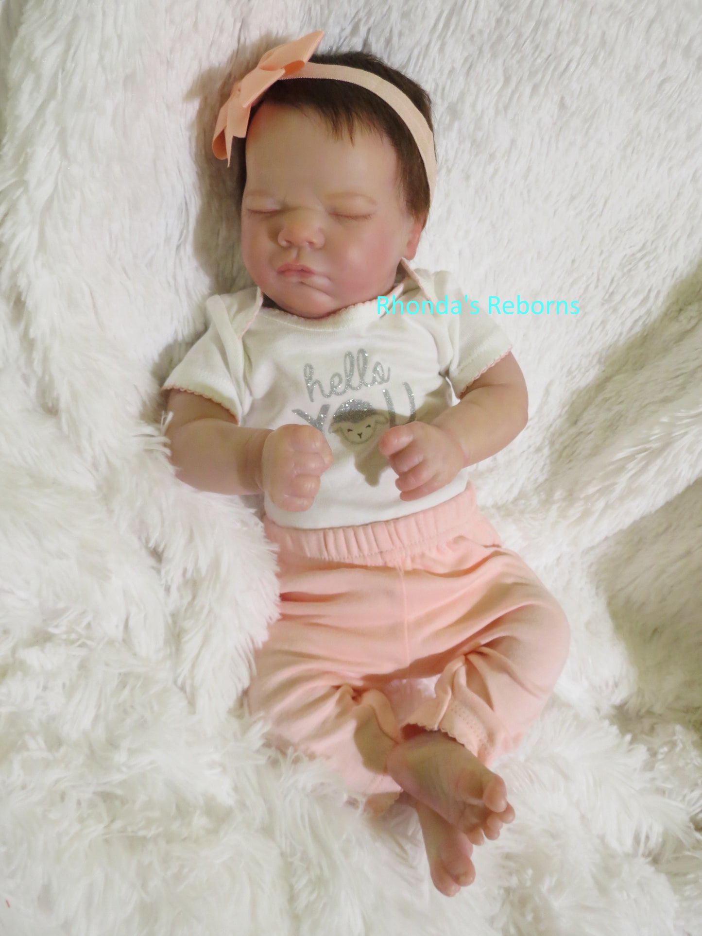 Lavender Sleeping - Custom Reborn Baby