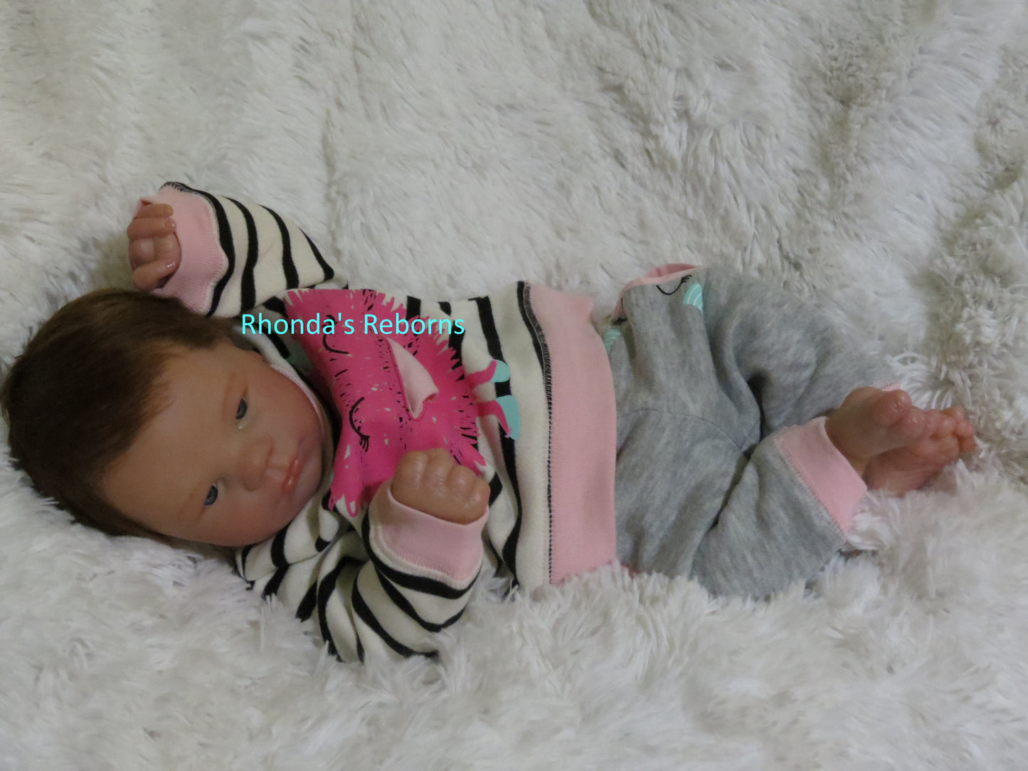 Lavender Awake - Custom Reborn Baby