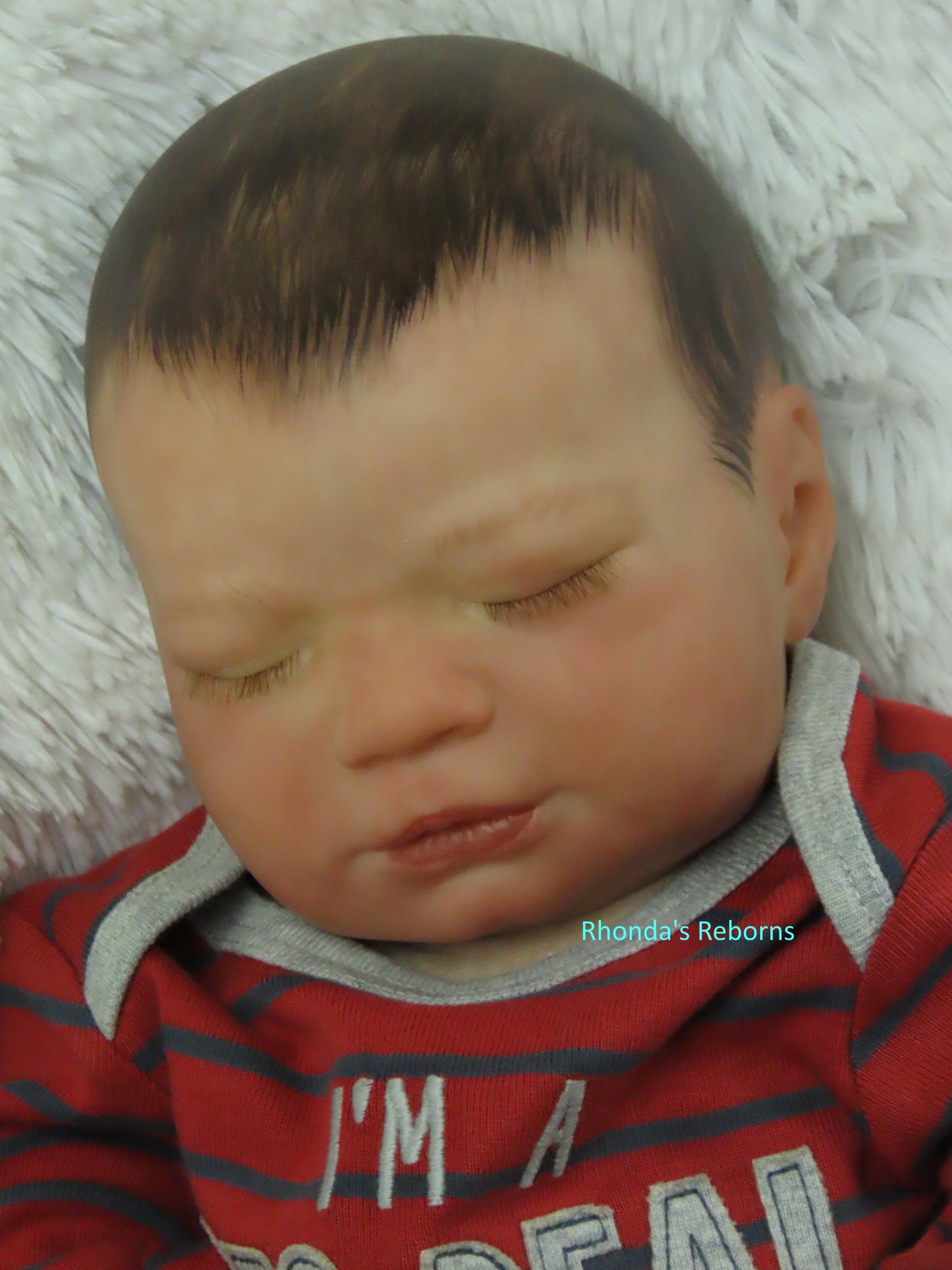 Louis Sleeping - Custom Reborn Baby
