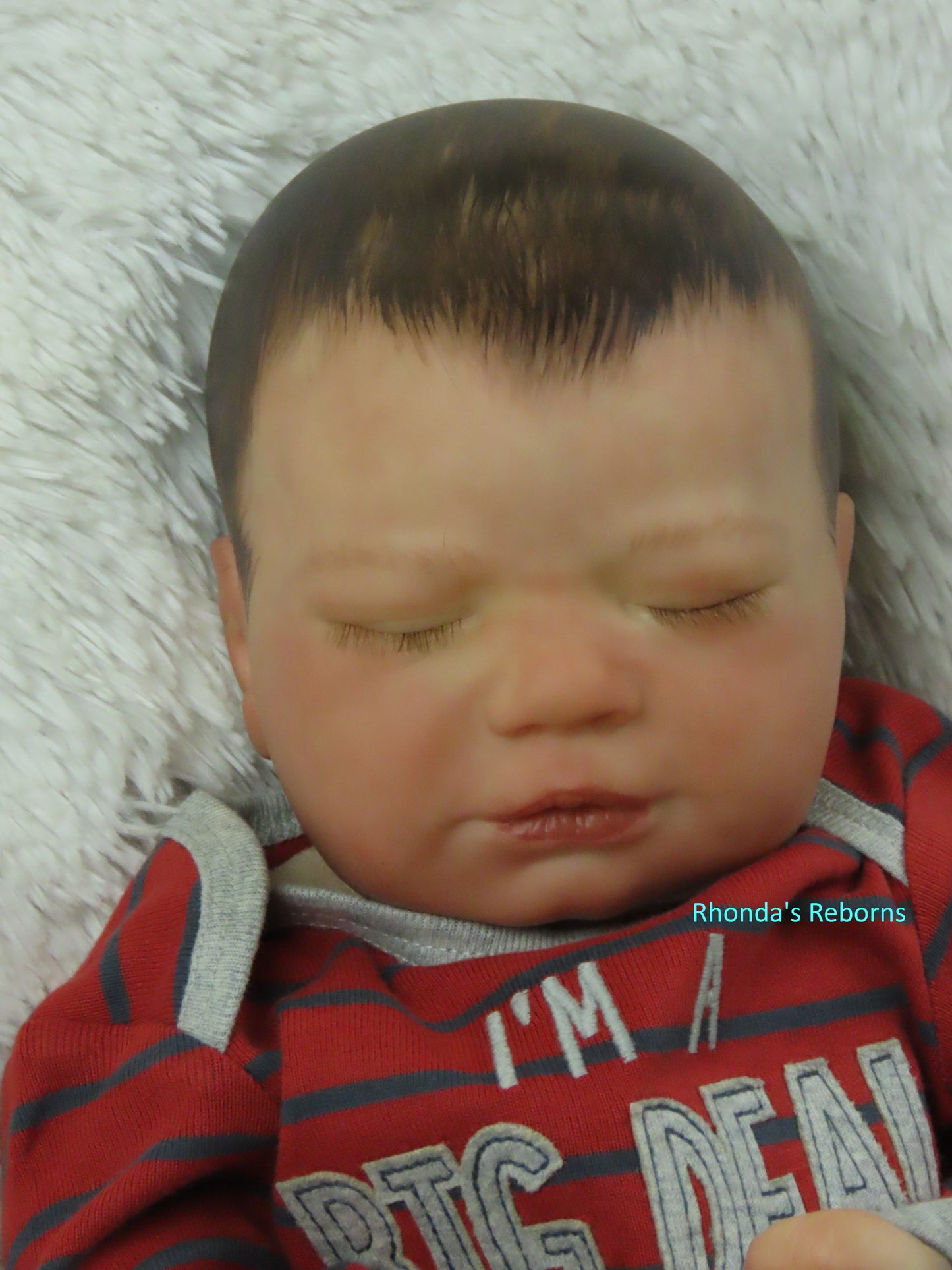 Louis Sleeping - Custom Reborn Baby
