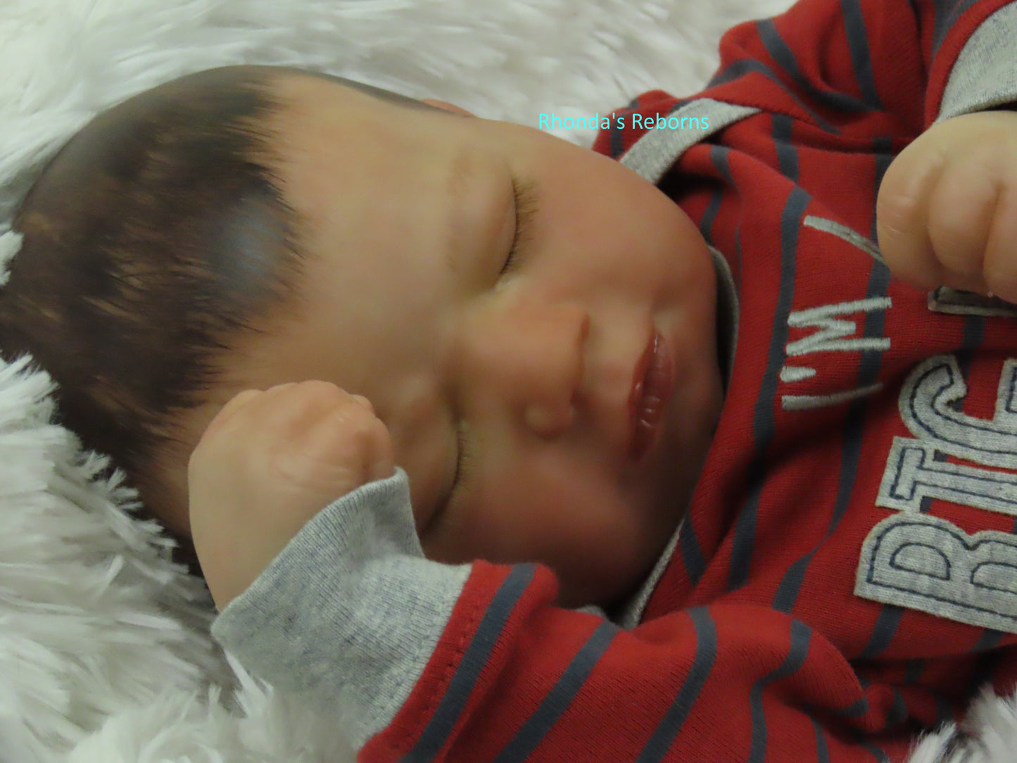 Louis Sleeping - Custom Reborn Baby