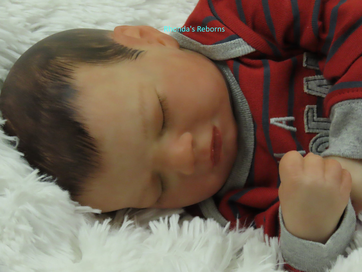 Louis Sleeping - Custom Reborn Baby