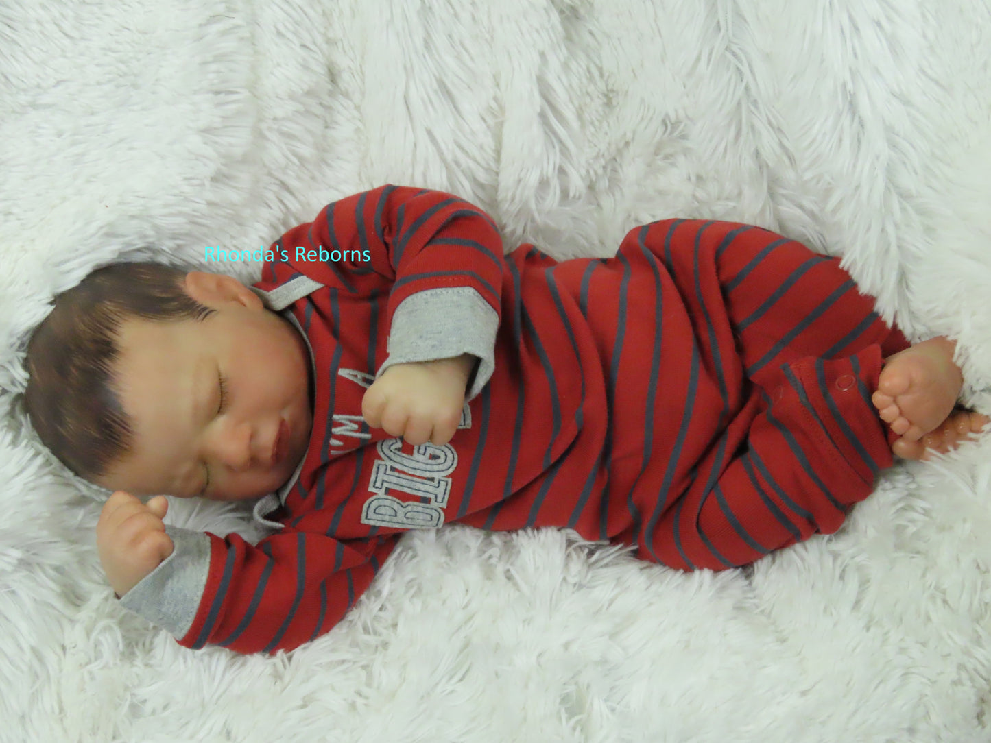 Louis Sleeping - Custom Reborn Baby