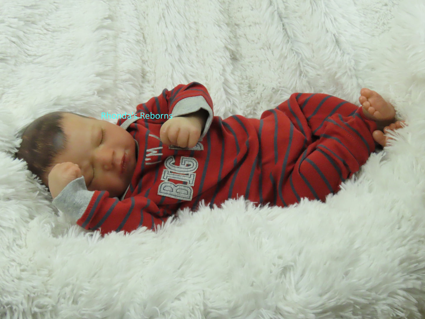 Louis Sleeping - Custom Reborn Baby