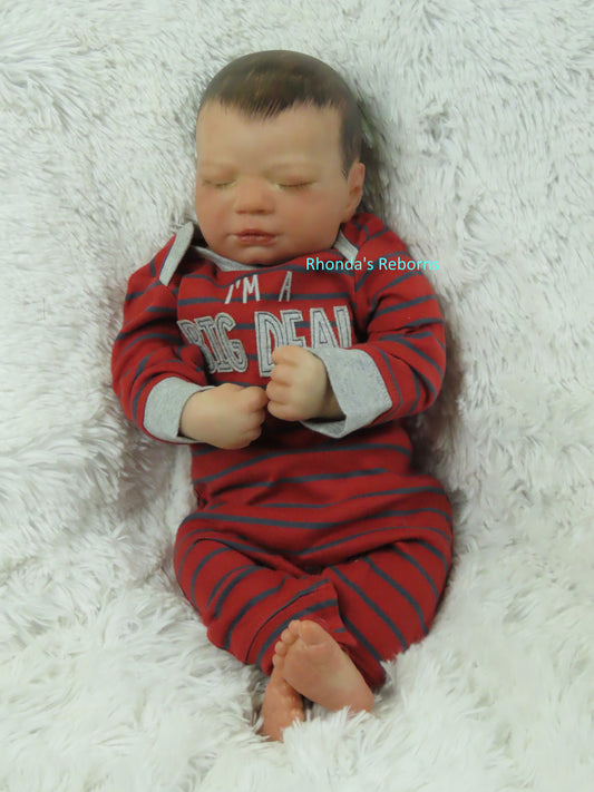 Louis Sleeping - Custom Reborn Baby