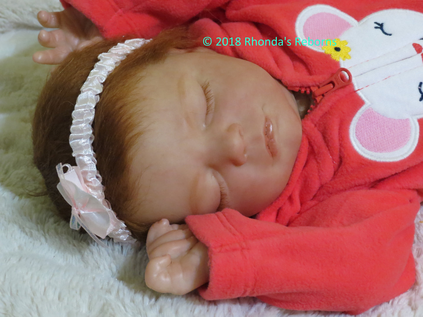 Macey Sleeping - Custom Reborn Baby
