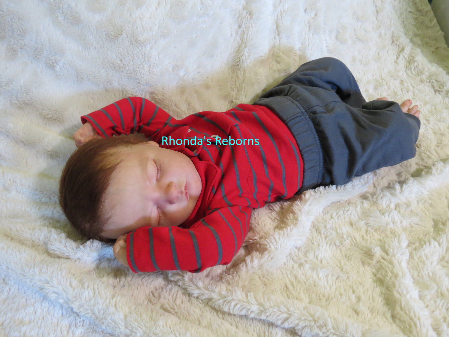 Owen Sleeping - Custom Reborn Baby