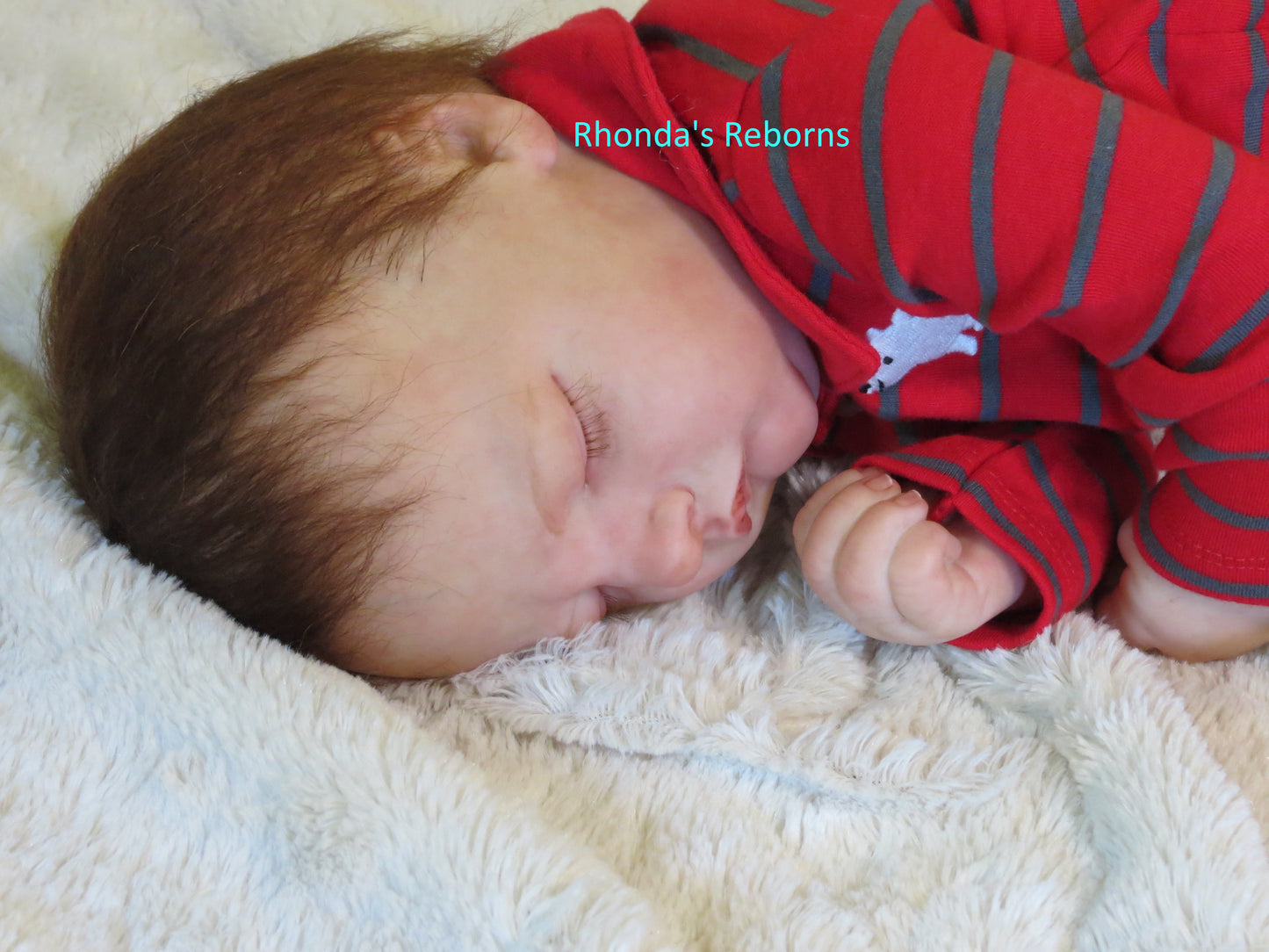 Owen Sleeping - Custom Reborn Baby