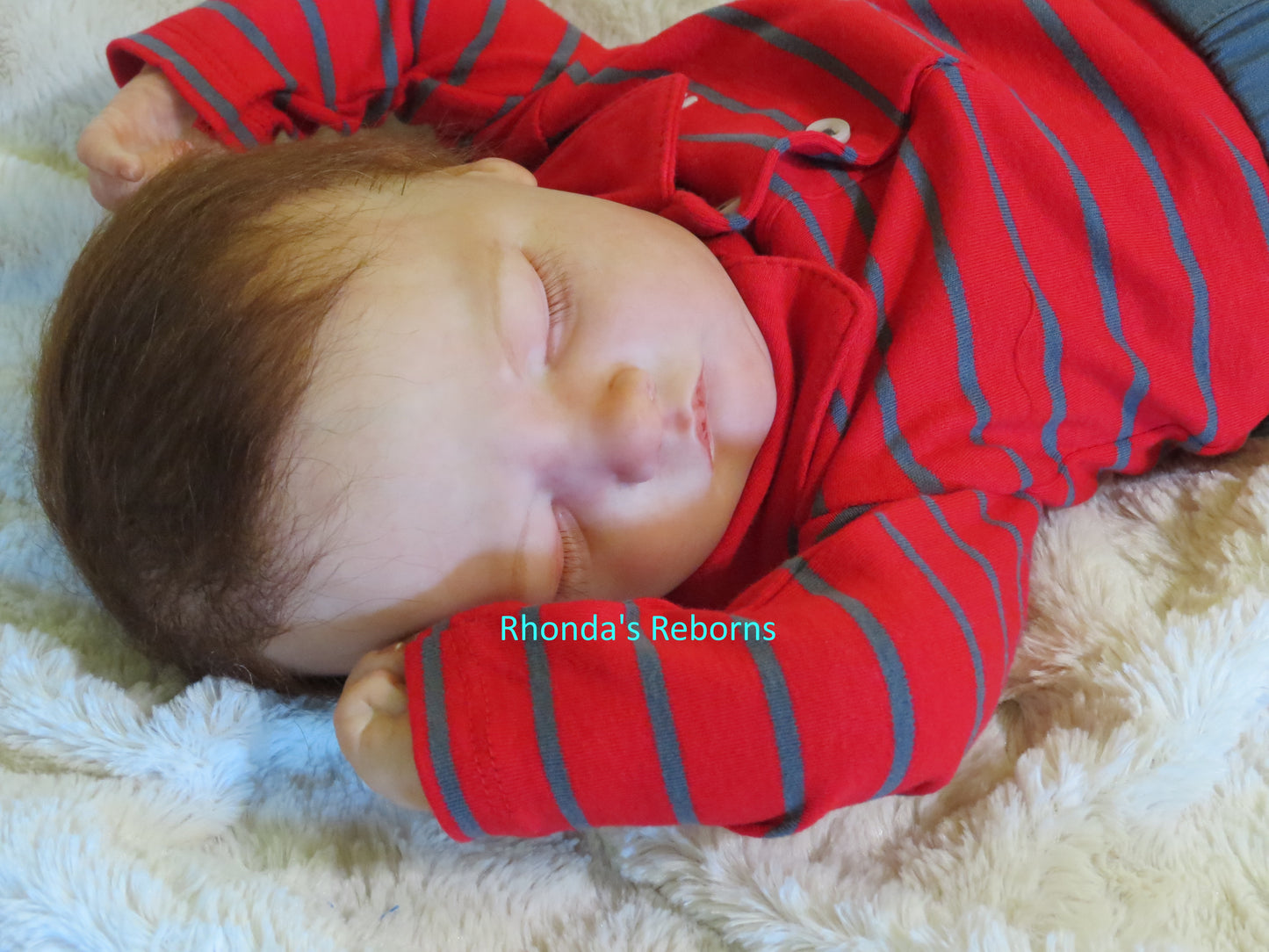 Owen Sleeping - Custom Reborn Baby