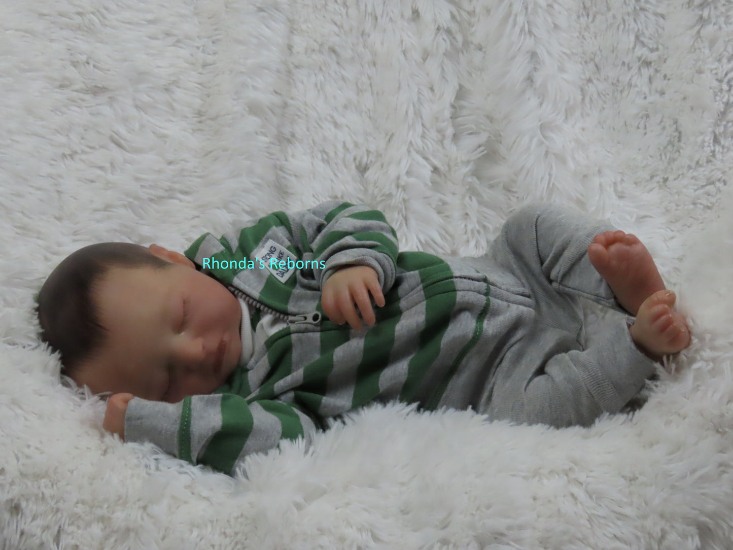 Phineas Sleeping - Custom Reborn Baby
