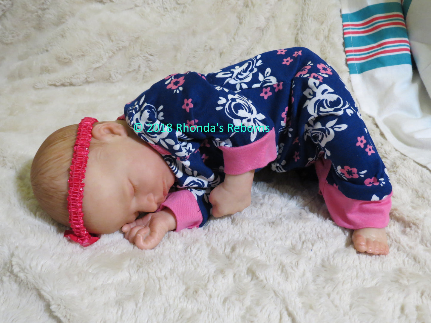 Quinn Sleeping - Custom Reborn Baby