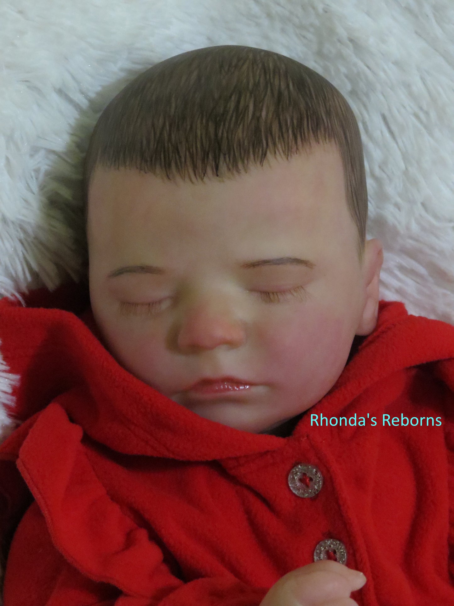 Quinn Sleeping - Custom Reborn Baby