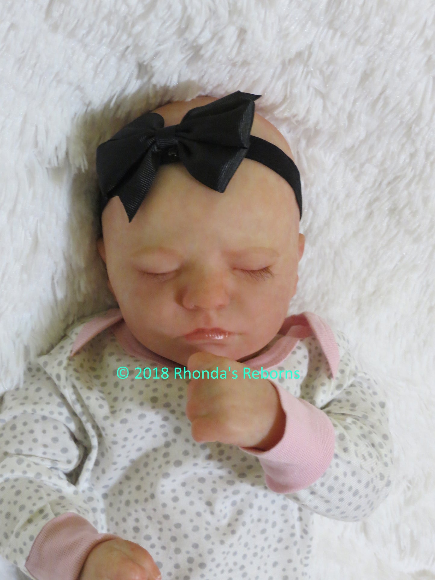 Quinn Sleeping - Custom Reborn Baby