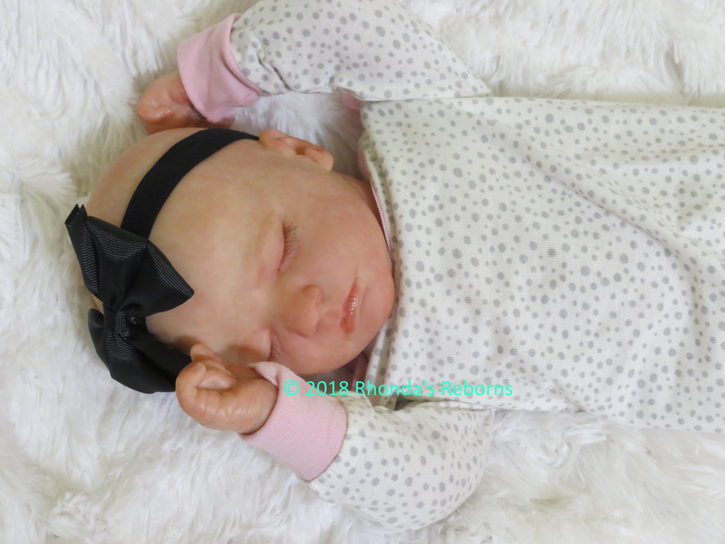 Quinn Sleeping - Custom Reborn Baby