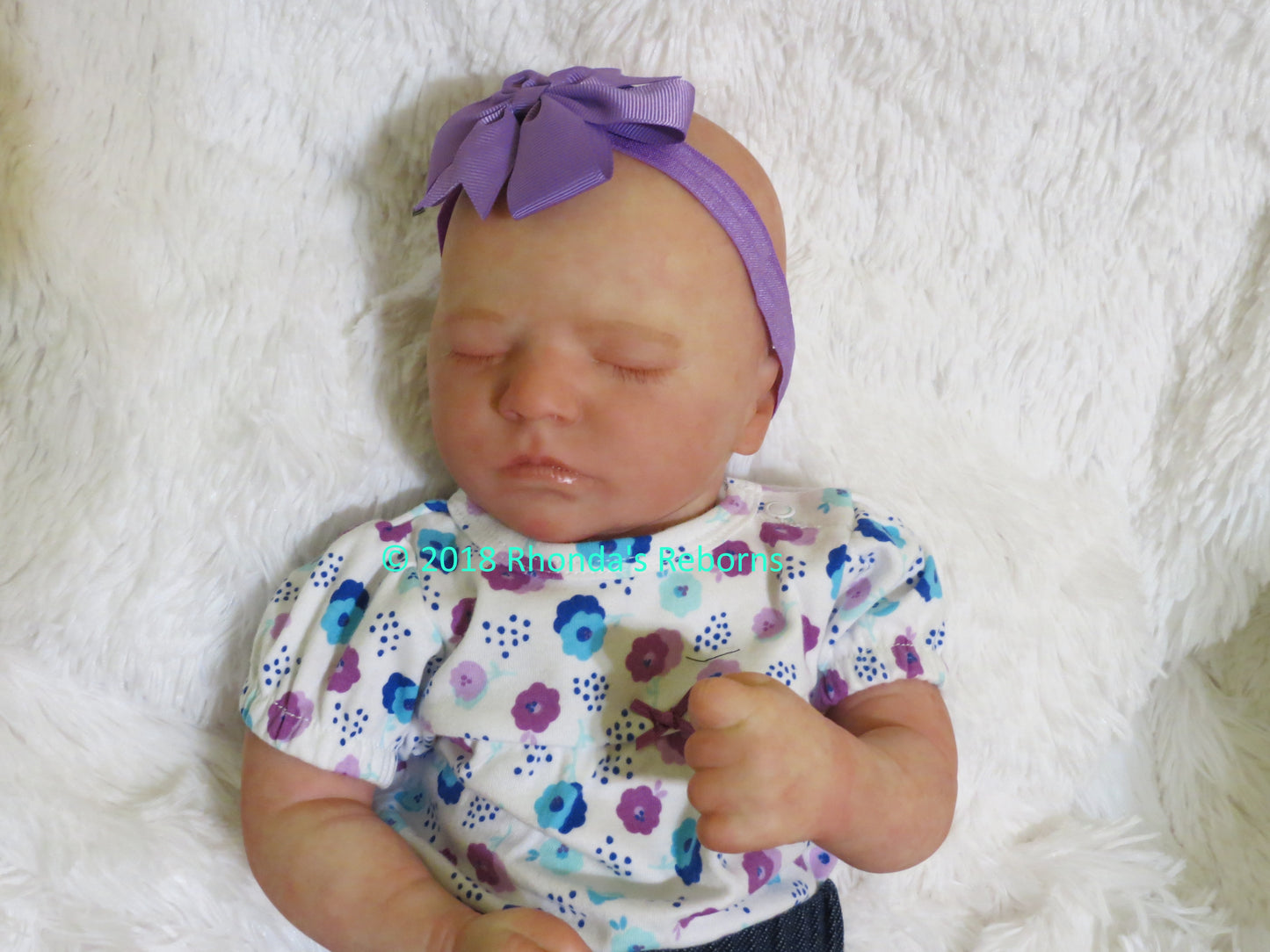 Quinn Sleeping - Custom Reborn Baby