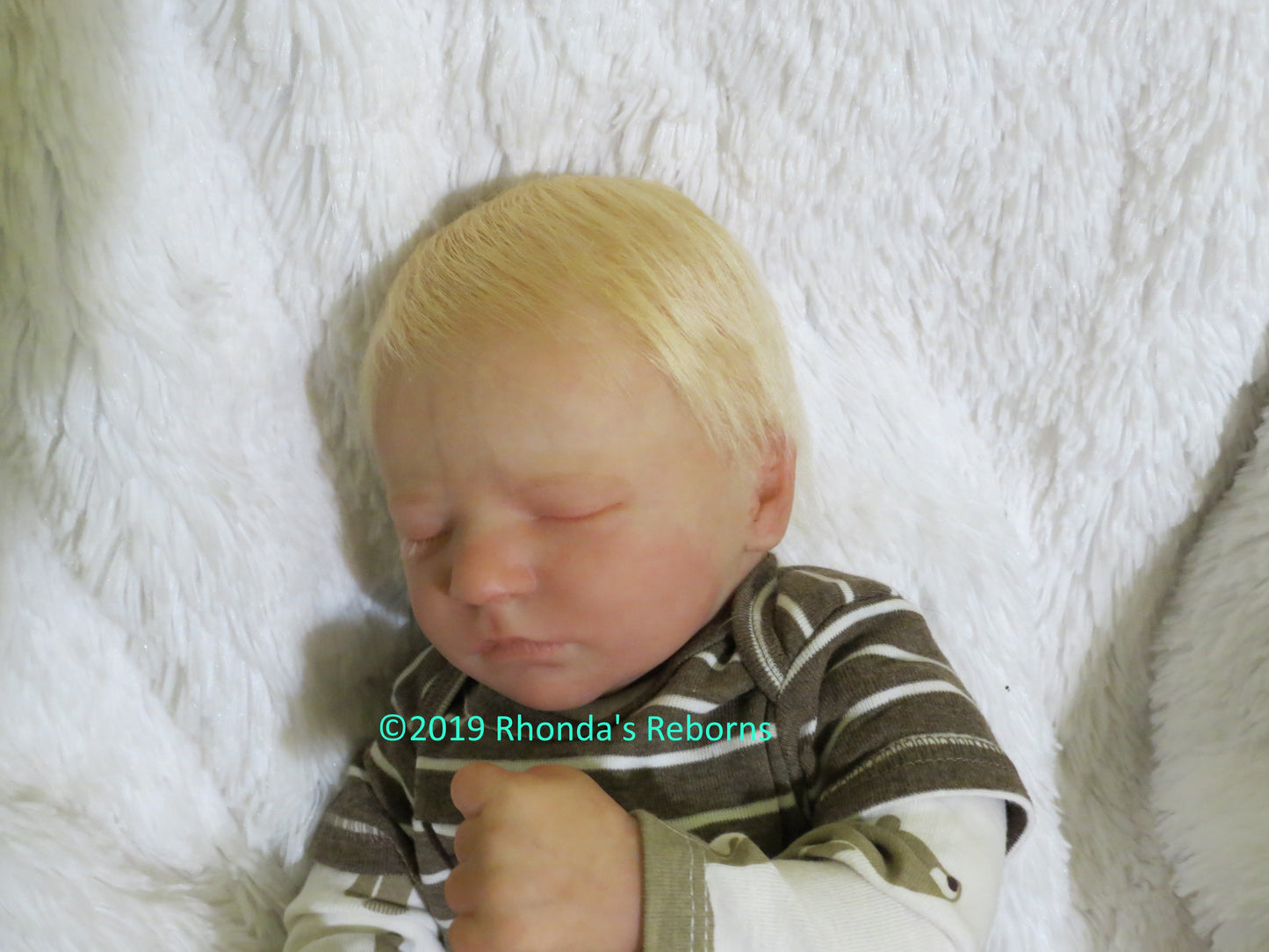 Quinn Sleeping - Custom Reborn Baby