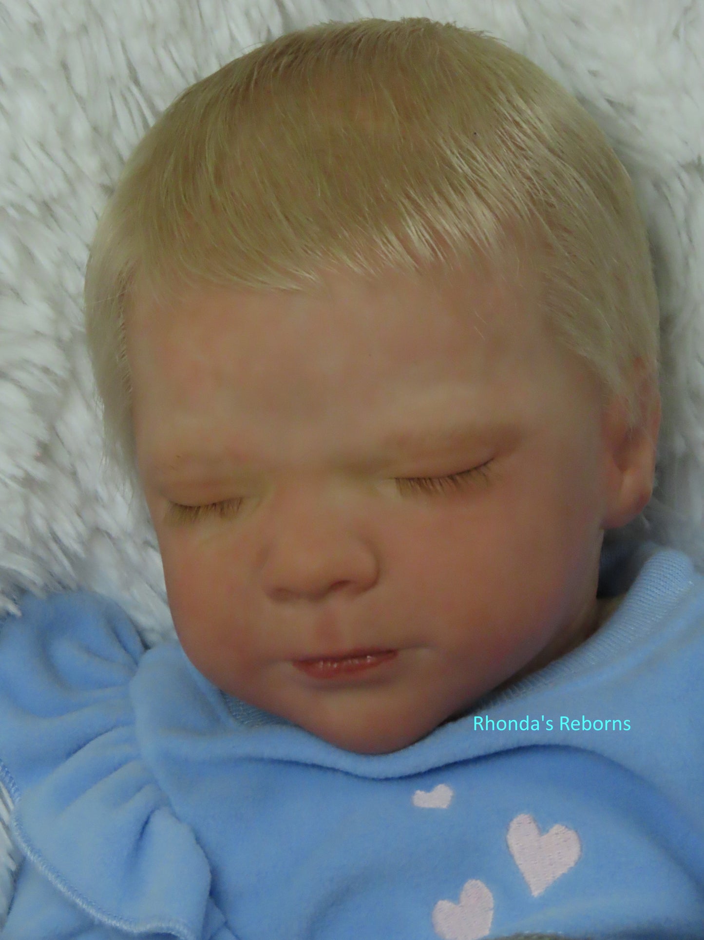 Rebekah Sleeping - Custom Reborn Baby