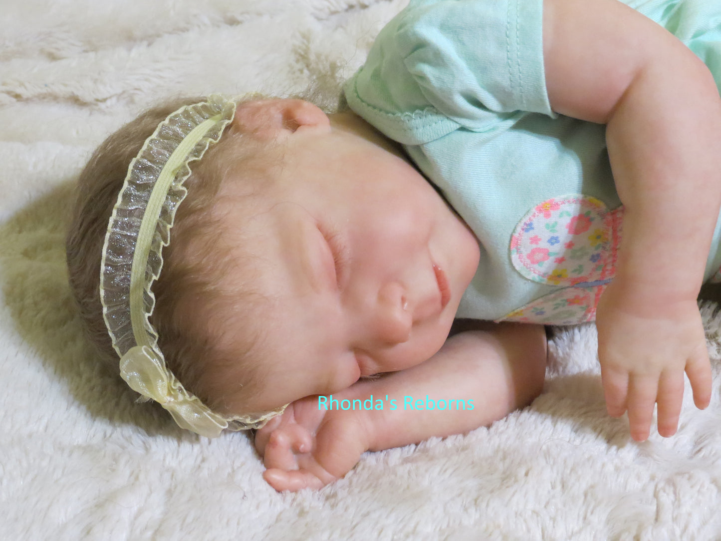 Rebekah Sleeping - Custom Reborn Baby