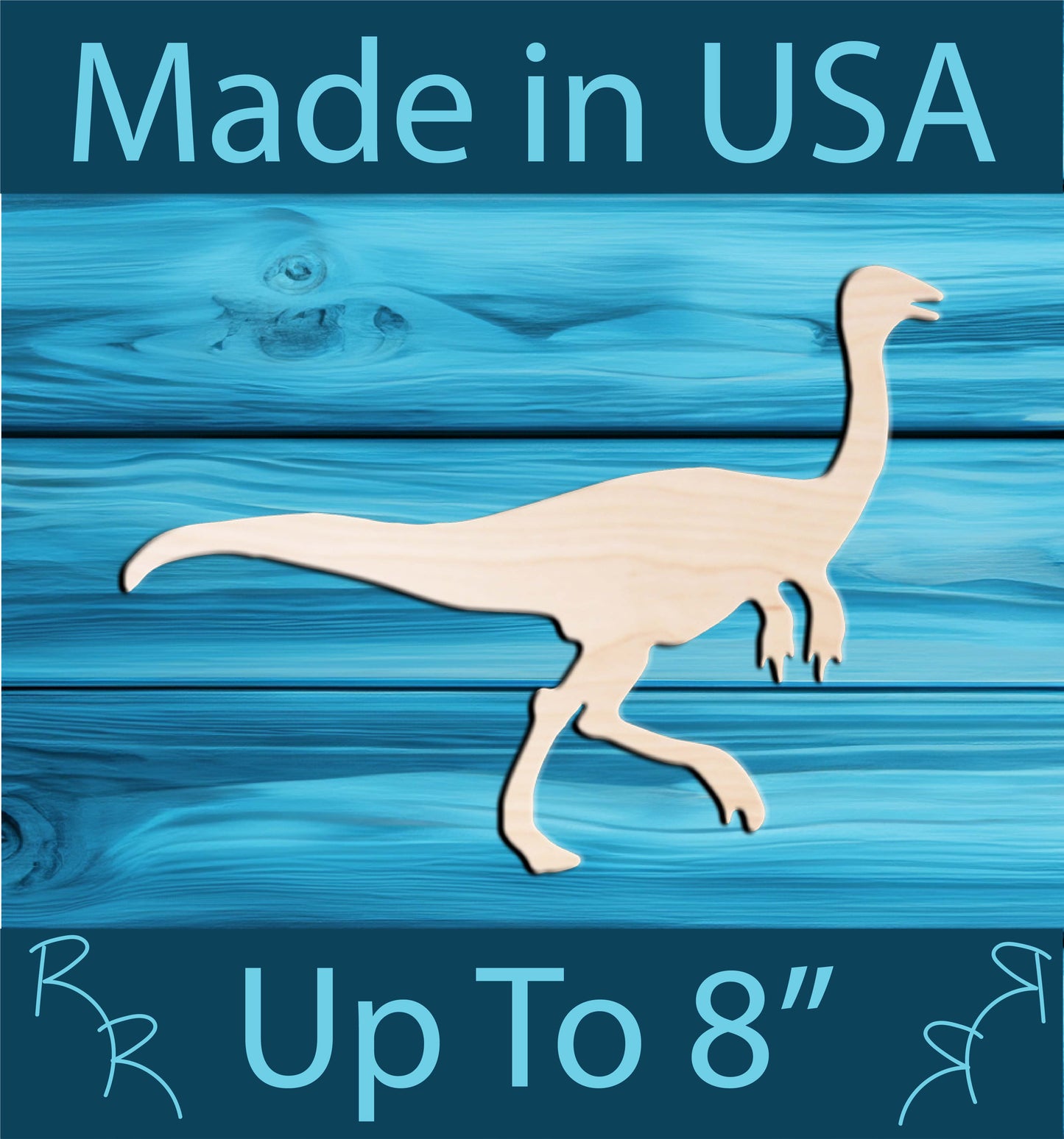 Unfinished Wood Dinosaur Shape - Anchisaurus