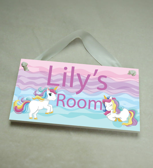 Unicorn Door Sign