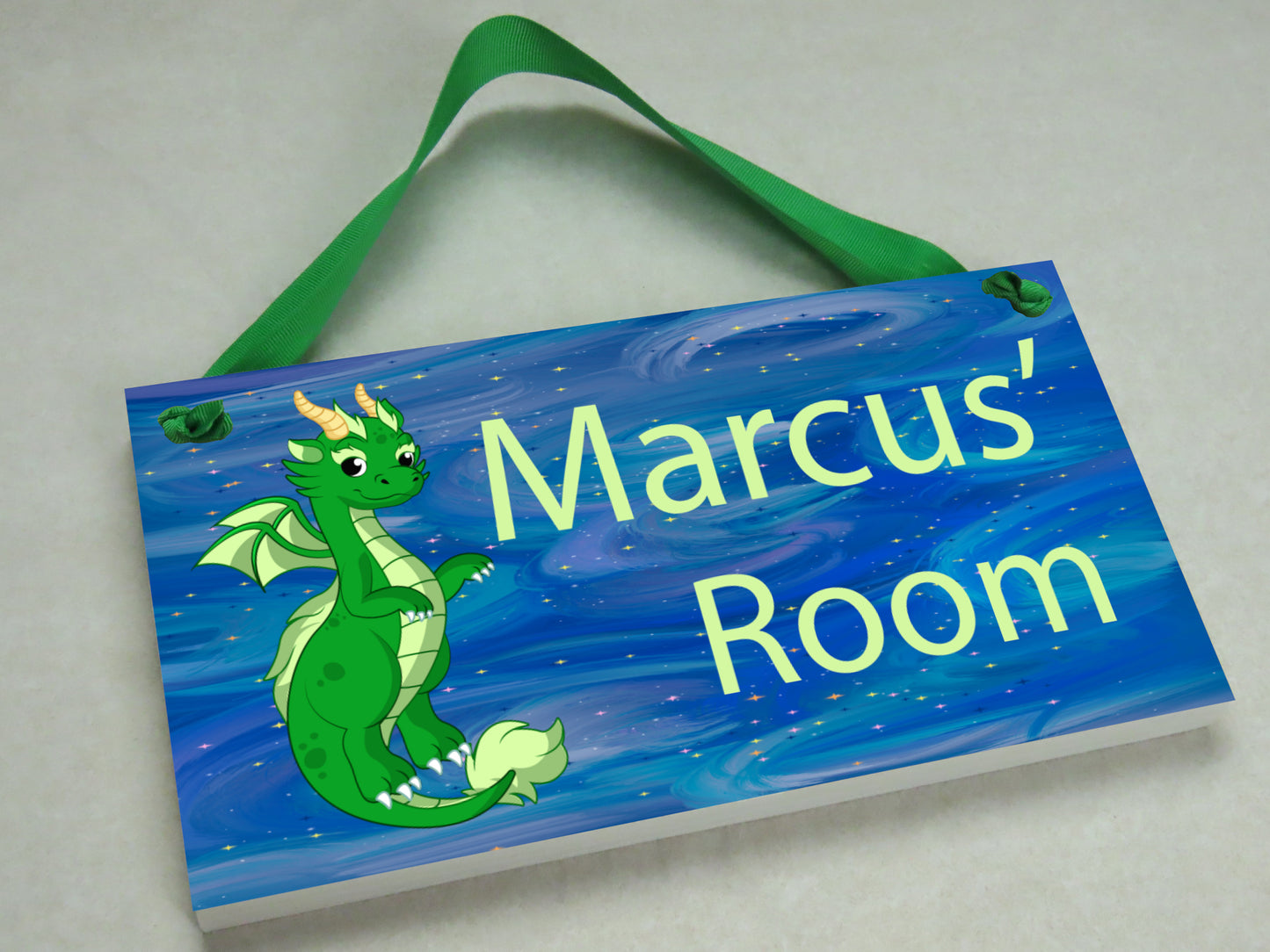 Green Dragon Door Sign