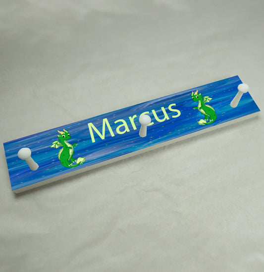 Green Dragon Coat Rack