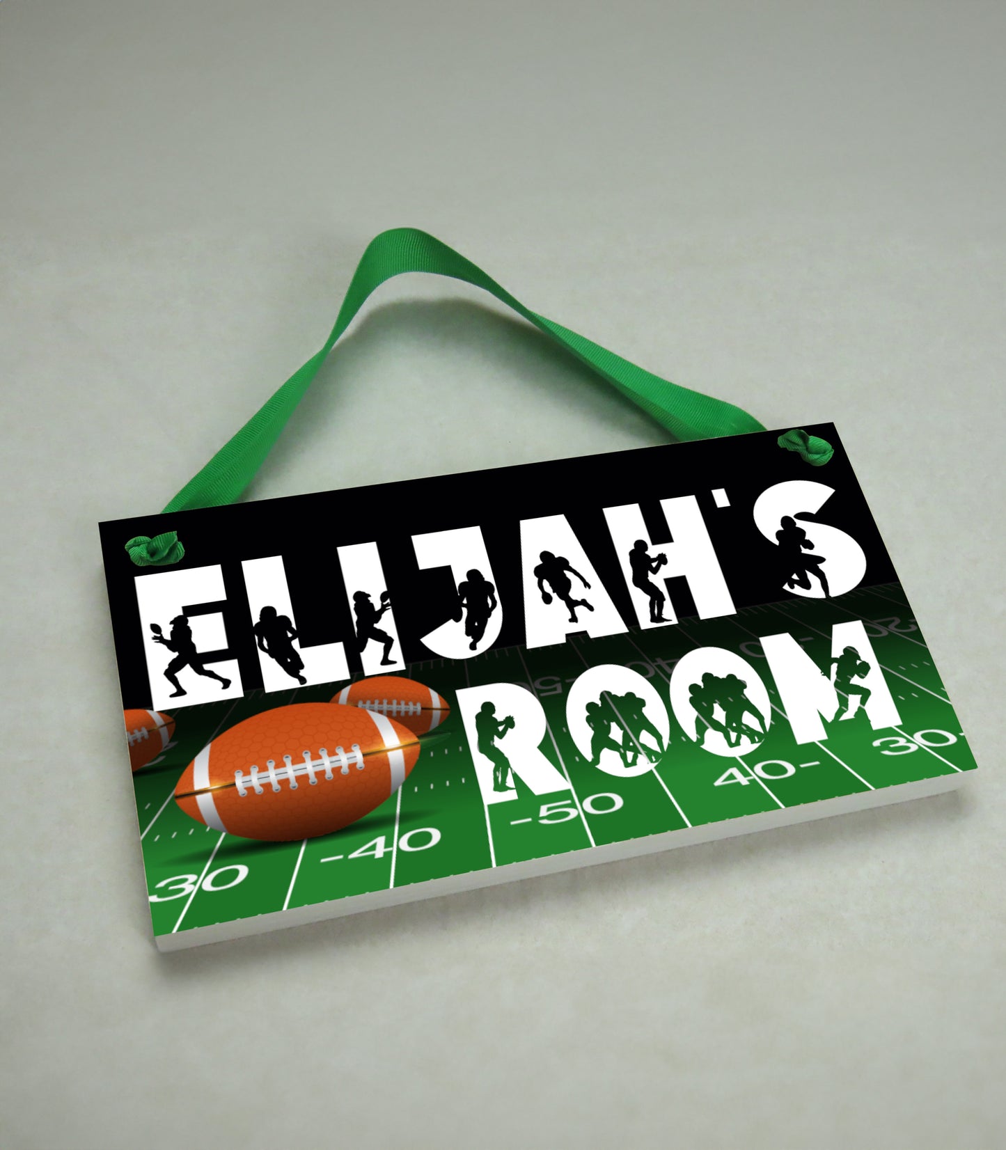 Football 2 Door Sign