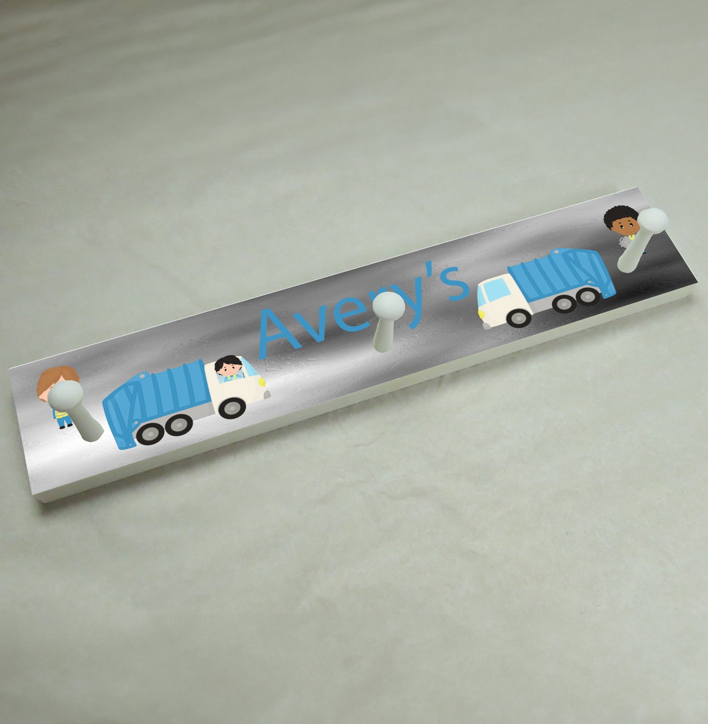 Garbage Truck Coat Rack