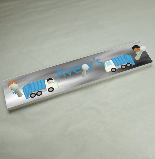 Garbage Truck Coat Rack