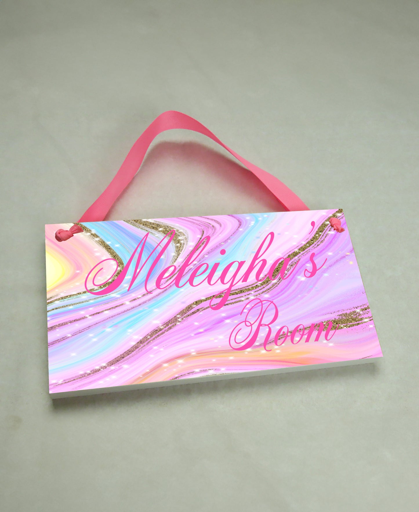 Girl 5 Door Sign