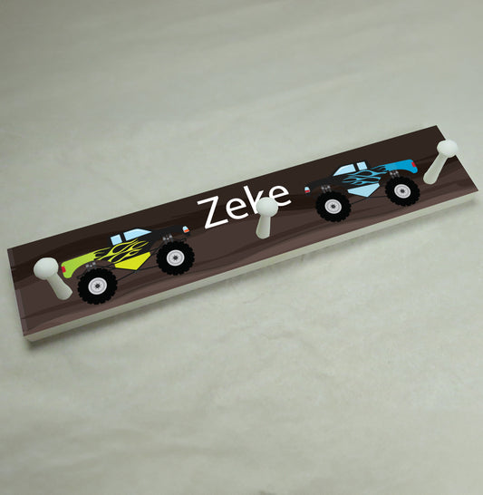 Monster Truck Coat Rack