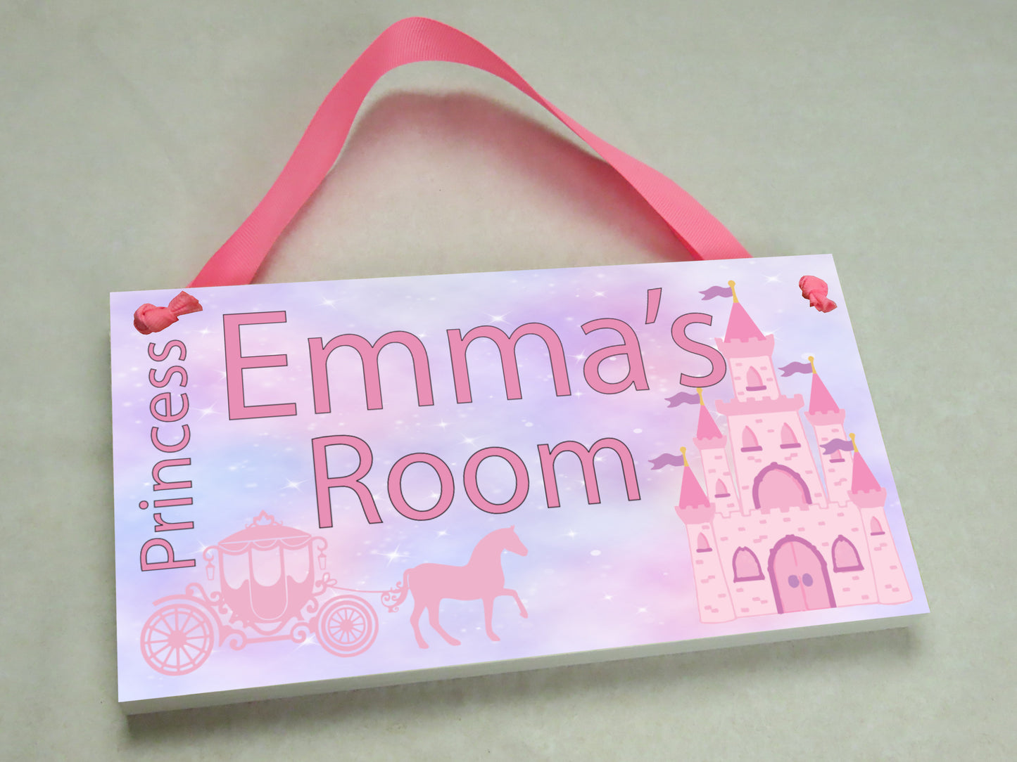Princess Castle Door Sign