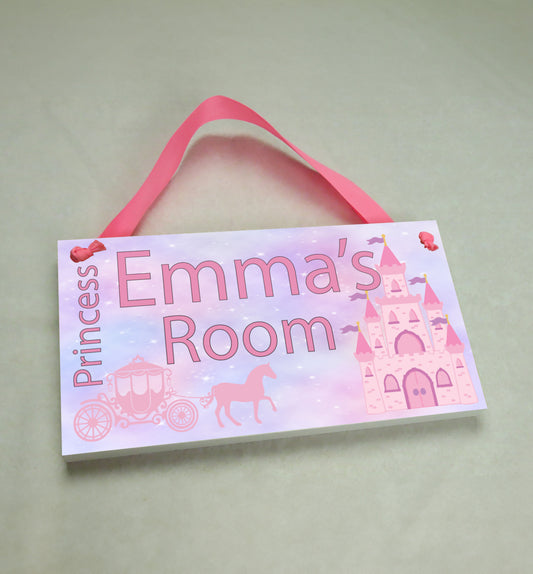 Princess Castle Door Sign