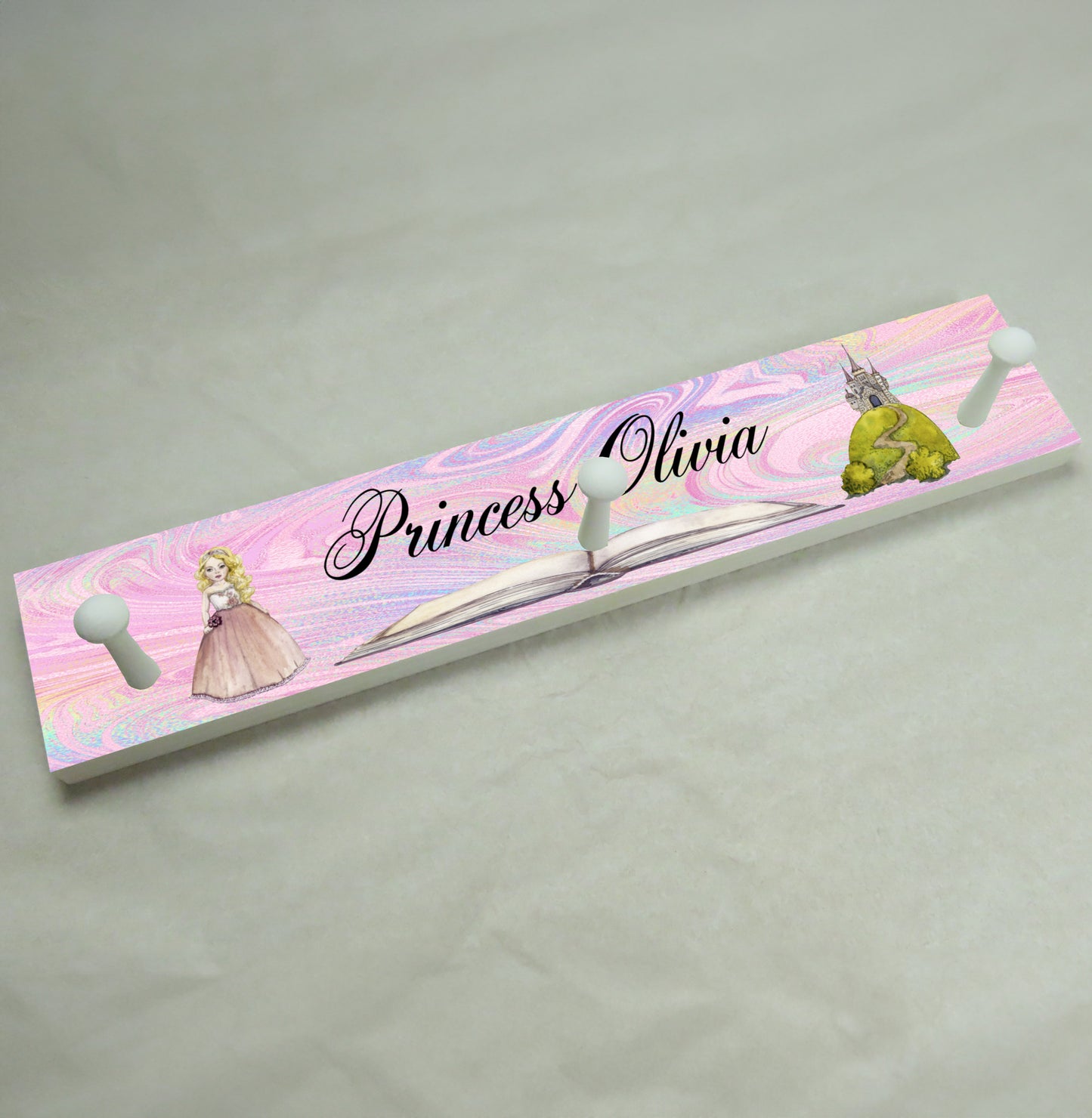 Pink Princess Coat Rack