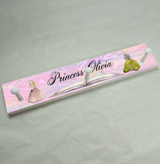 Pink Princess Coat Rack