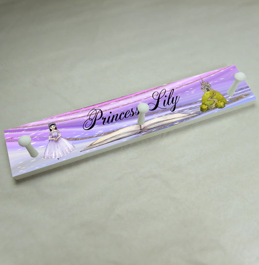 Purple Princess Coat Rack