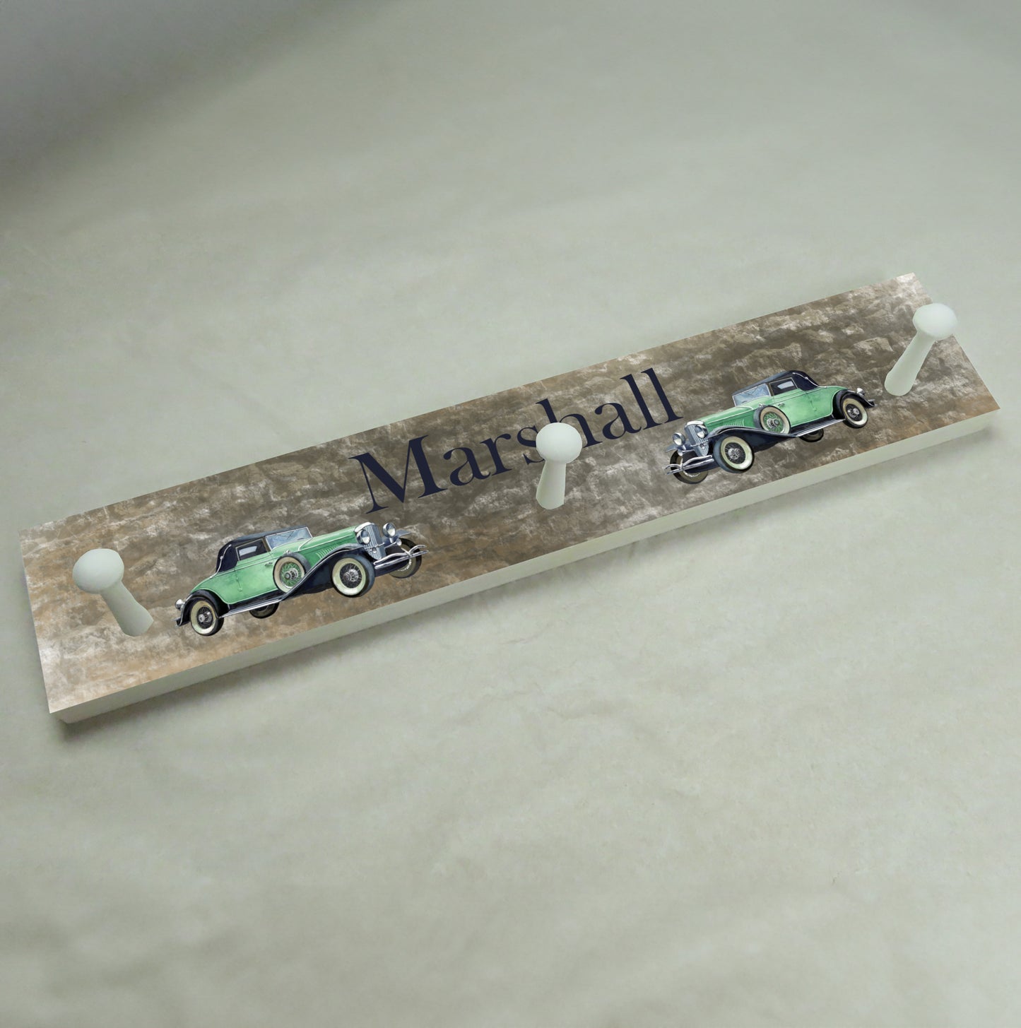 Vintage Car 2 Coat Rack