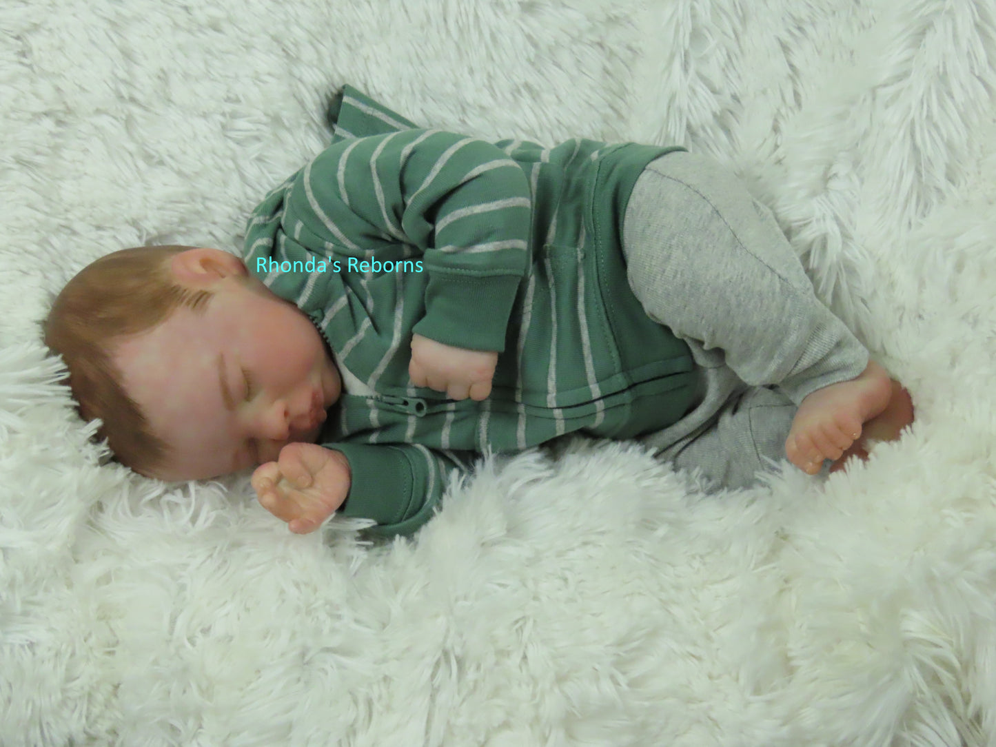 Bryson Sleeping - Custom Reborn Baby