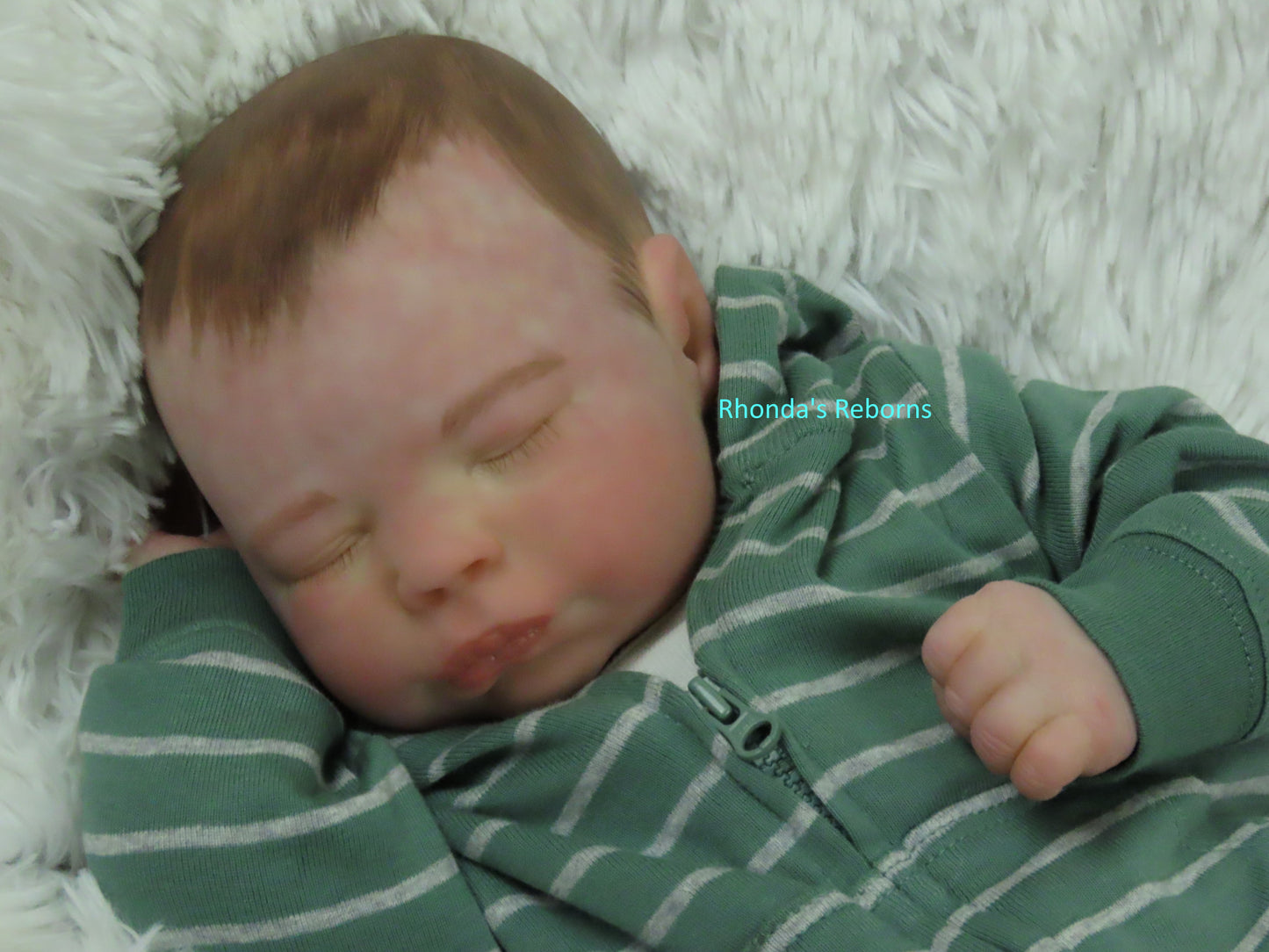 Bryson Sleeping - Custom Reborn Baby