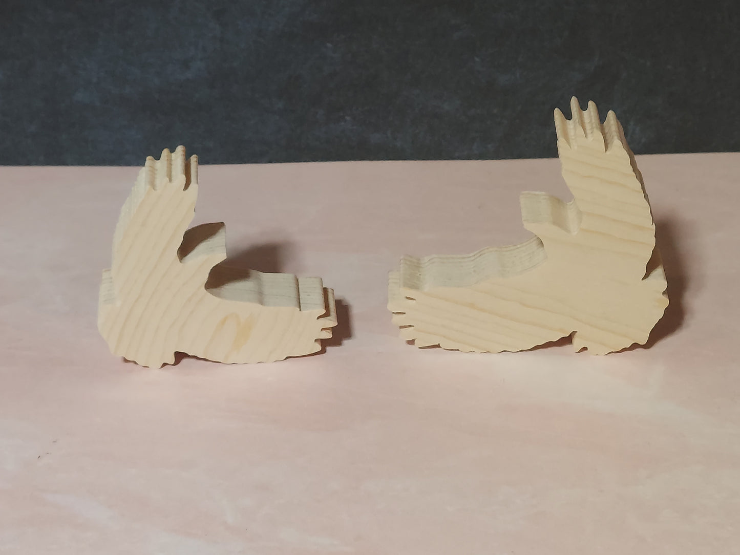 Unfinished Wooden Crow Cutout