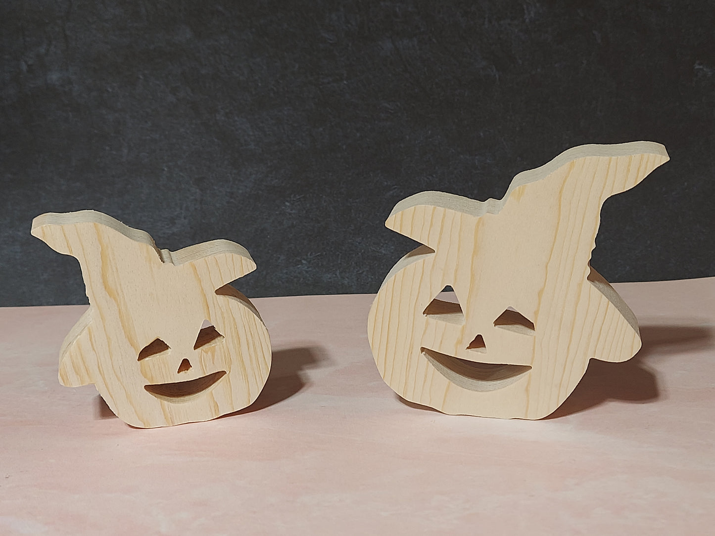 Unfinished Wooden Pumpkin Cutout